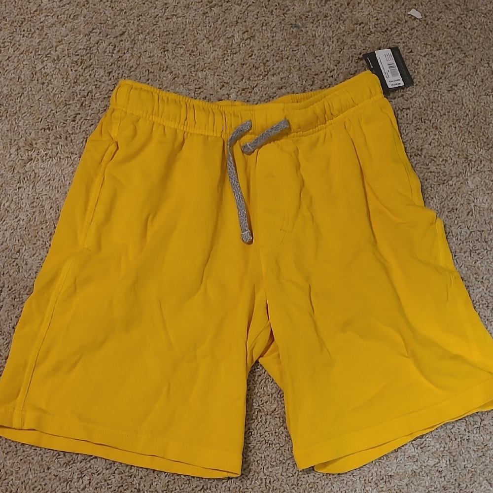 Eddie Bauer Men's Bright Yellow Athletic Shorts